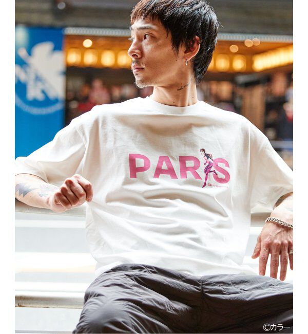 Paris Saint-Germain「【EVA*PSG】  JP  MARI TEE」|Tシャツ・カットソー|ホワイト