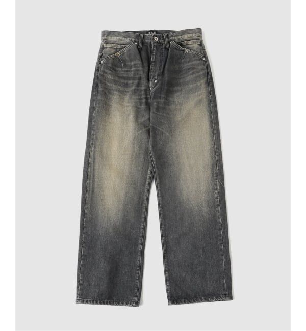 PULP「FAF (FAKE AS FLOWERS) / フェイク アズ フラワーズ NEWCOMMUNE DENIM PANTS」|デニム|ブラック