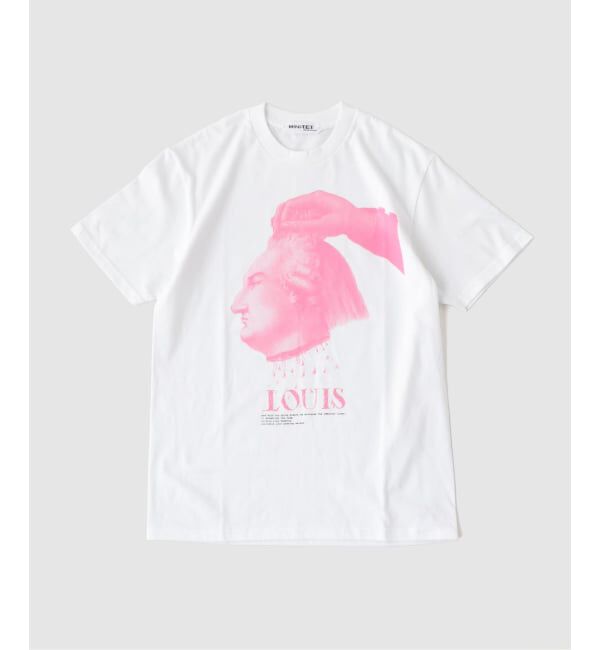 EDIFICE「MINI-TET (ミニテット)  Louis T-Shirt」|Tシャツ・カットソー|ピンク B