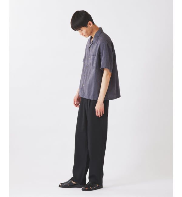 JOURNAL STANDARD relume「European Flax / ヨーロピアンフラックス ガーメントダイ リネン 半袖シャツ」|シャツ・ブラウス|