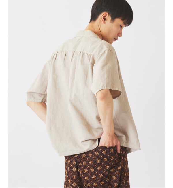 JOURNAL STANDARD relume「European Flax / ヨーロピアンフラックス ガーメントダイ リネン 半袖シャツ」|シャツ・ブラウス|