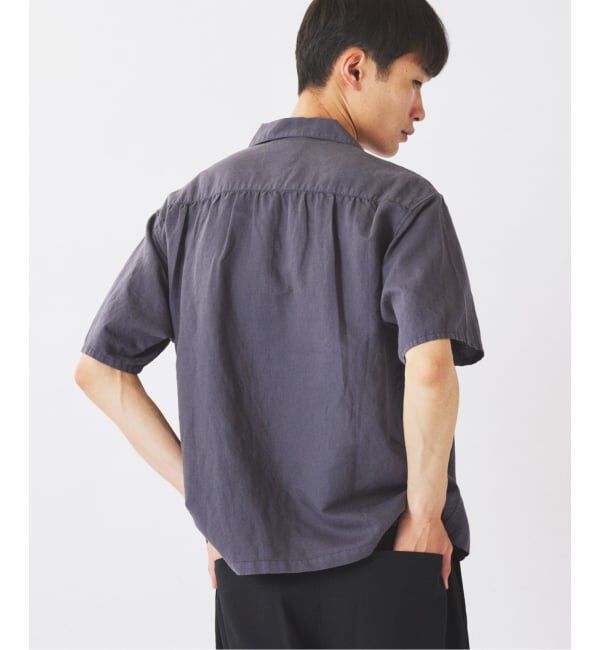JOURNAL STANDARD relume「European Flax / ヨーロピアンフラックス ガーメントダイ リネン 半袖シャツ」|シャツ・ブラウス|