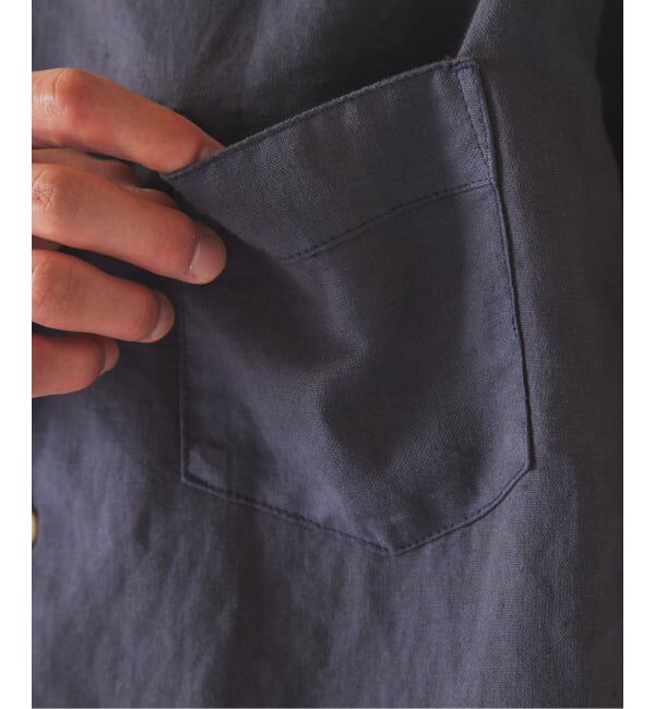 JOURNAL STANDARD relume「European Flax / ヨーロピアンフラックス ガーメントダイ リネン 半袖シャツ」|シャツ・ブラウス|