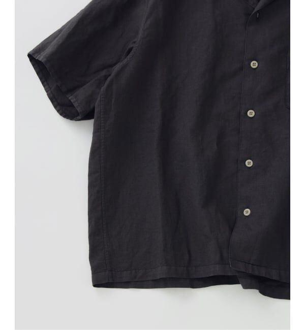 JOURNAL STANDARD relume「European Flax / ヨーロピアンフラックス ガーメントダイ リネン 半袖シャツ」|シャツ・ブラウス|