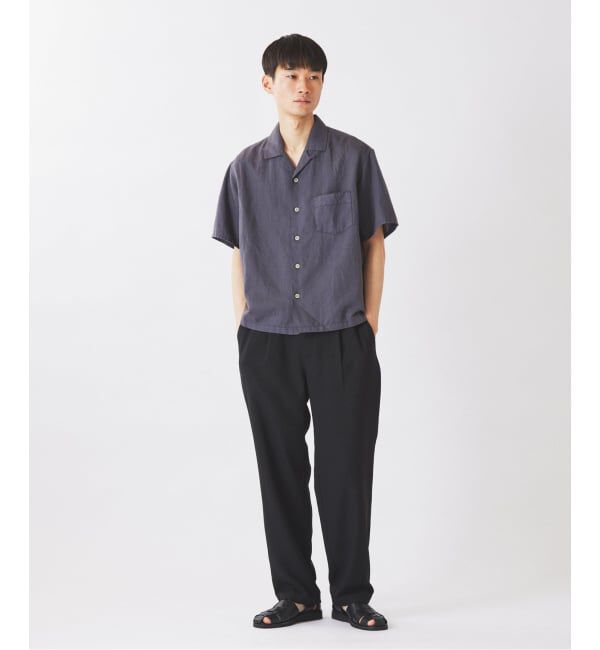 JOURNAL STANDARD relume「European Flax / ヨーロピアンフラックス ガーメントダイ リネン 半袖シャツ」|シャツ・ブラウス|