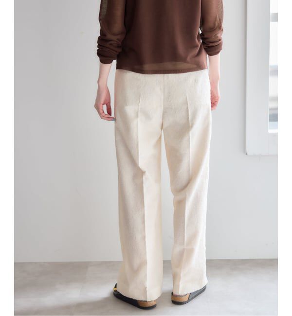 U by SPICK&SPAN「ジャガードタックパンツ」|その他|