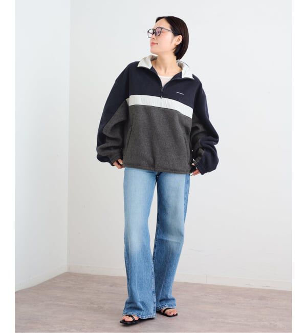 U by SPICK&SPAN「《予約》LOW CLASSIC Lc / ロウ クラシック エルシー Lc FLEECE HALF ZIPUP PO」|その他|