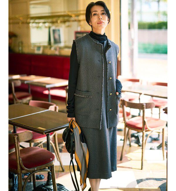 自由区「【着回し抜群】シアーツイストインナー トップス」|Tシャツ・カットソー|