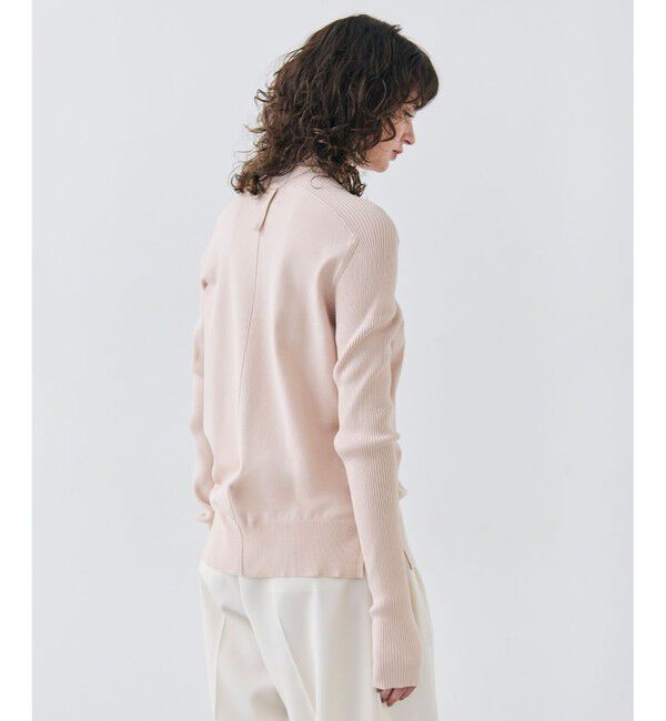 BEIGE,「【洗える】WILLOW / サムホールハイネックニット」|ニット・セーター|Nude