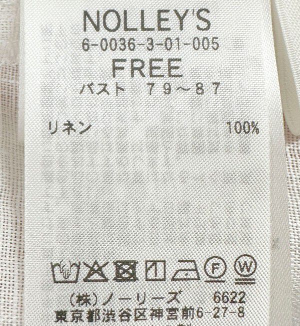 NOLLEY'S「MY STANDARD マルチWAYリネンシャツ」|シャツ・ブラウス|