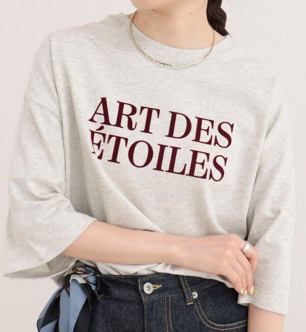 fredy emue「フロッキーロゴ5分袖Tシャツ」|Tシャツ・カットソー|