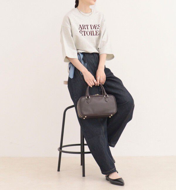 fredy emue「フロッキーロゴ5分袖Tシャツ」|Tシャツ・カットソー|