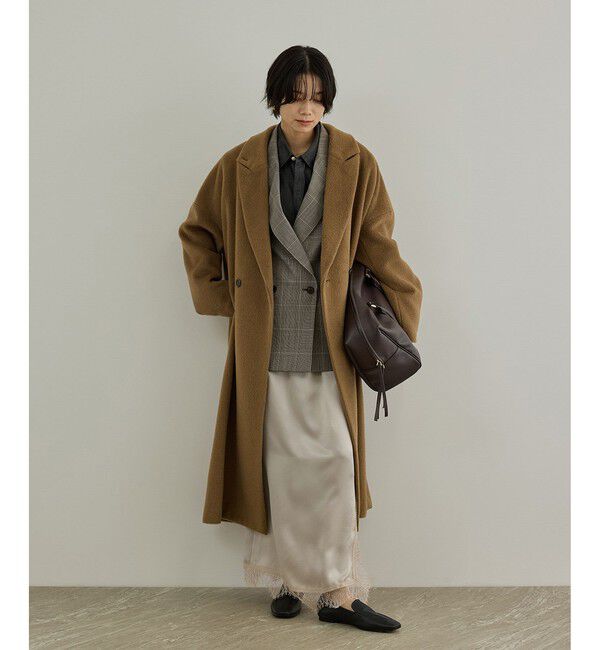 SALON adam et rope'「ジュエリーキュプラレーススカート」|スカート|