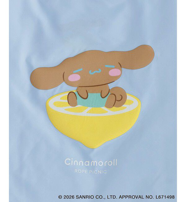 ROPE PICNIC PASSAGE「【サンリオキャラクターズ&times;ROPE' PICNIC】日焼けデザイン 折りたたみエコトートバッグ」|エコバッグ|