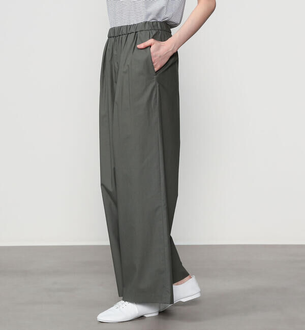 Morris & Sons「MORRIS & SONS | コットン ワイドイージーパンツ WOMEN」|チノ|