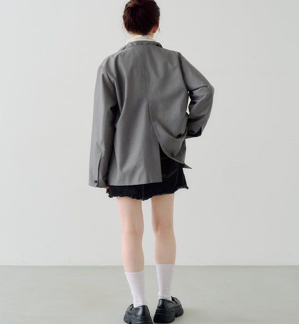 「【バッジ４点SET/ロングシーズン◎】バッジ付きジャケット」|テーラードジャケット|