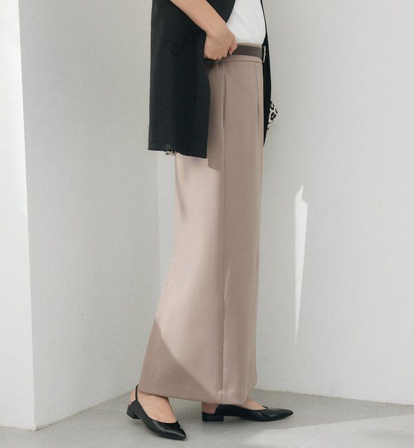  「【接触冷感/紫外線防止/防シワ/2サイズ展開】ダンボールIラインスカート」|スカート|