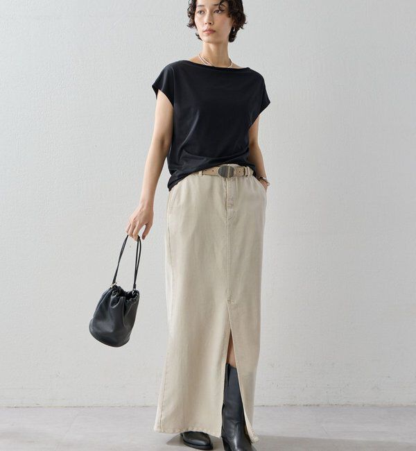  「フレンチオフショルTee」|Tシャツ・カットソー|