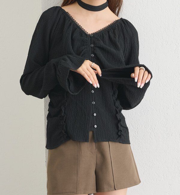  「チョーカーリボンブラウス」|シャツ・ブラウス|