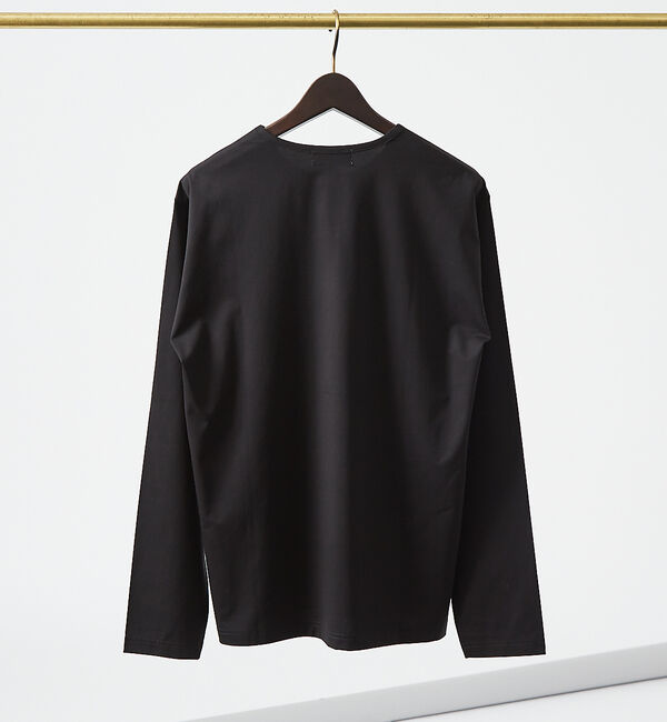 ABAHOUSE「【接触冷感】シルケット天竺 長袖Tシャツ」|Tシャツ・カットソー|