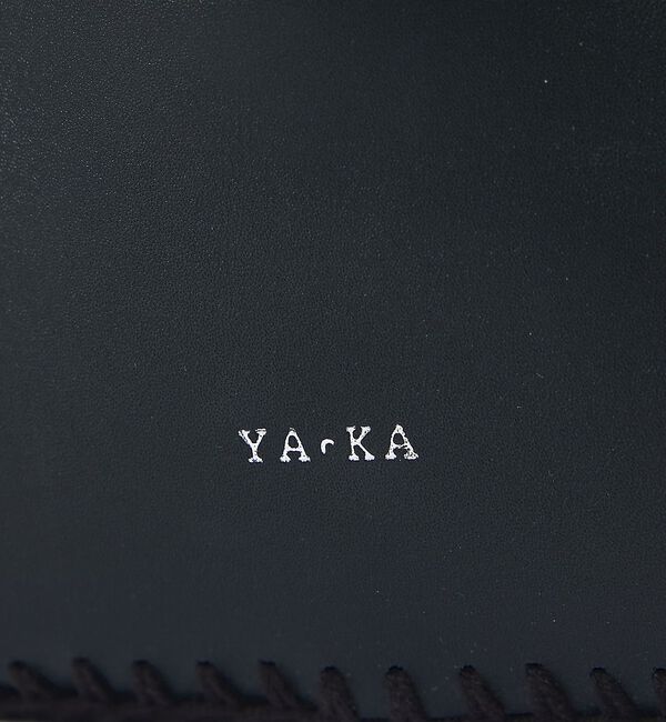 ABAHOUSE「【YArKA/ヤーカ】real leather knit embroidery」|ショルダー・メッセンジャー|