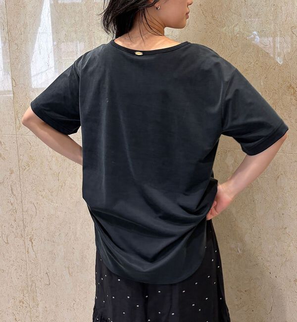 Rouge vif「ヴィンテージキュプラジャージー半袖プルオーバー」|Tシャツ・カットソー|