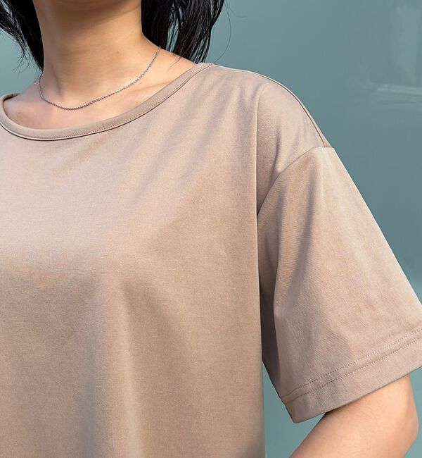 Rouge vif「ヴィンテージキュプラジャージー半袖プルオーバー」|Tシャツ・カットソー|