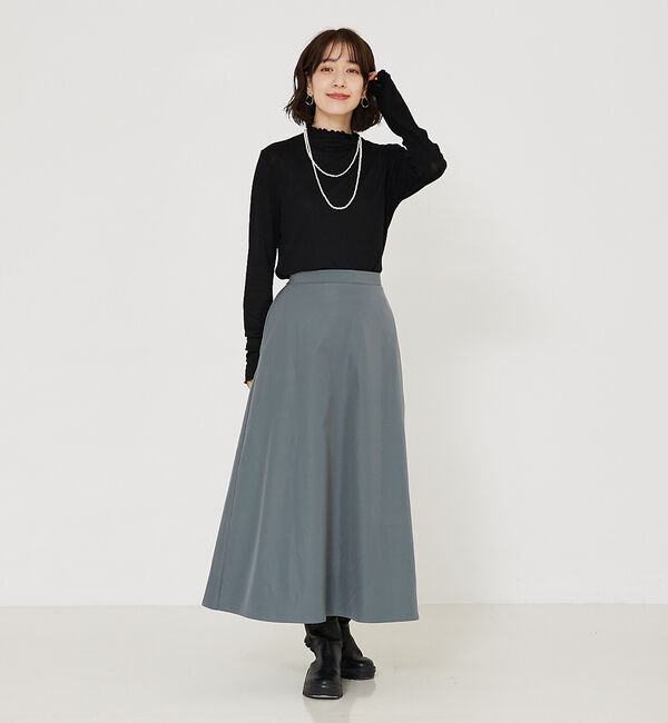 abahouse mavie「メロウハイネックプルオーバー」|Tシャツ・カットソー|