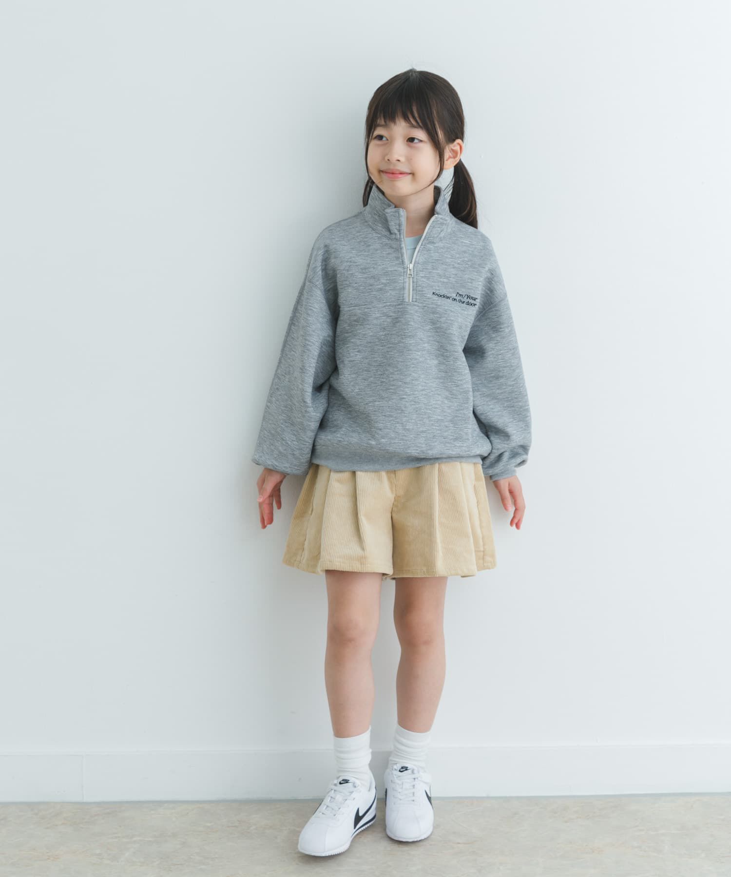 URBAN RESEARCH DOORS「『セットアップ対応』ハーフジップダンボールプルオーバー(KIDS)」|その他|