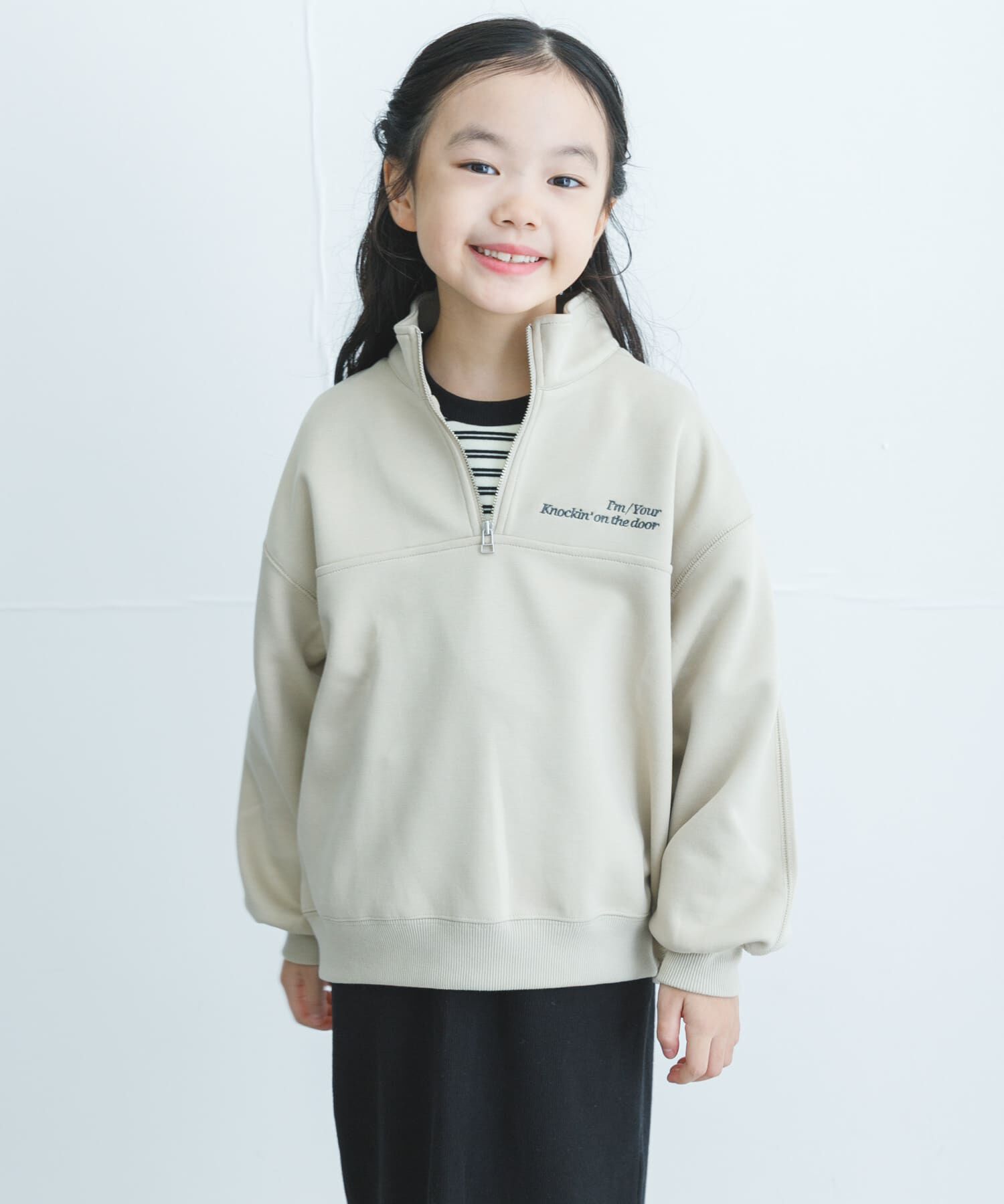 URBAN RESEARCH DOORS「『セットアップ対応』ハーフジップダンボールプルオーバー(KIDS)」|その他|