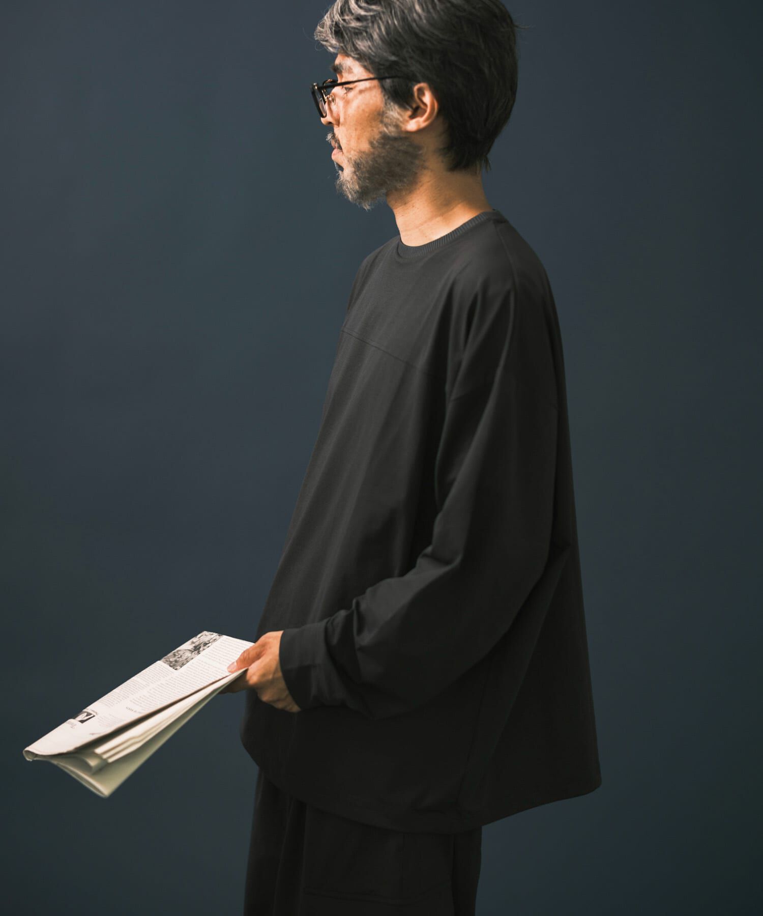 URBAN RESEARCH「Wide Dad　BREEZY TECH LONG-SLEEVE T-SHIRTS」|Tシャツ・カットソー|