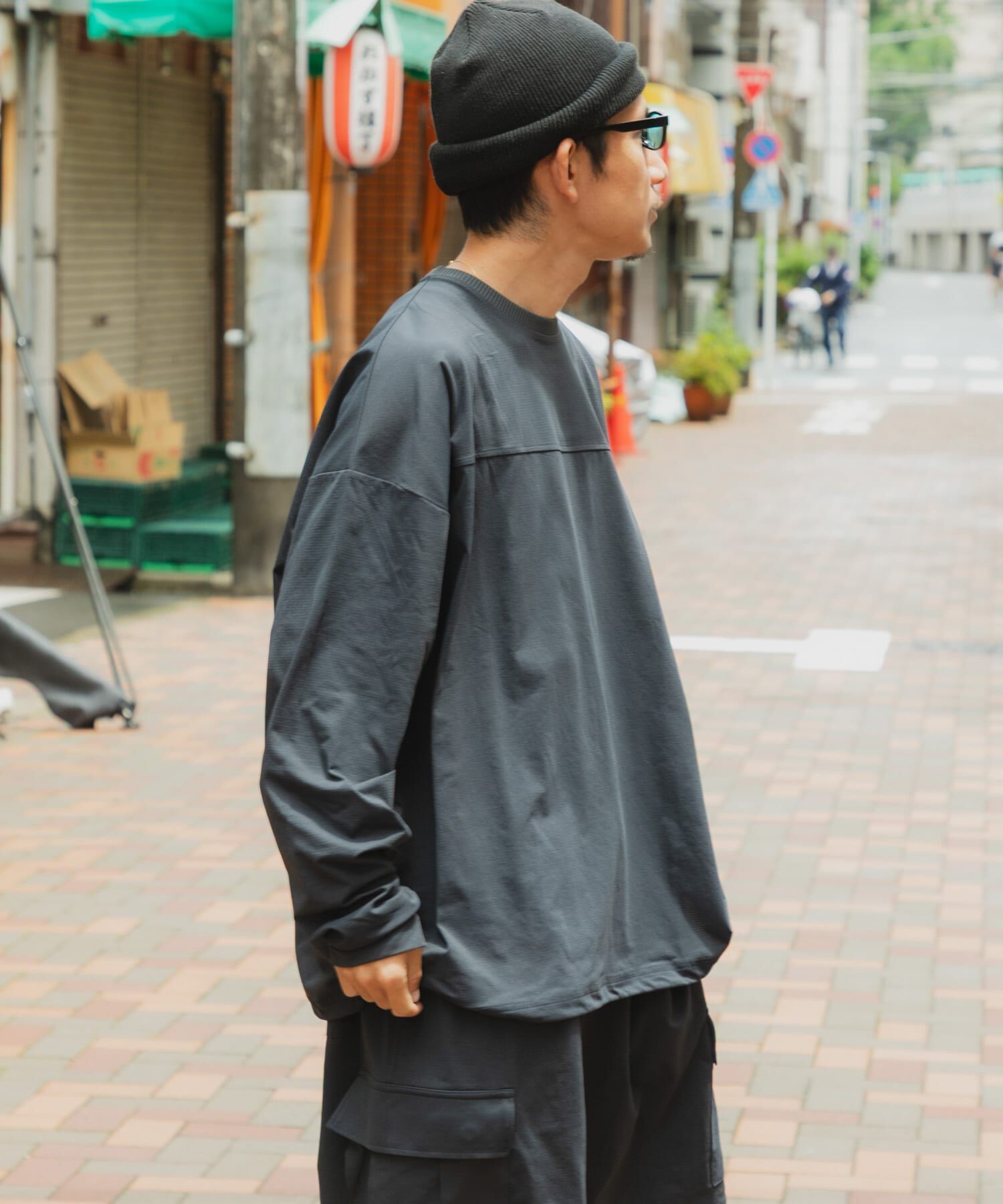 URBAN RESEARCH「Wide Dad　BREEZY TECH LONG-SLEEVE T-SHIRTS」|Tシャツ・カットソー|