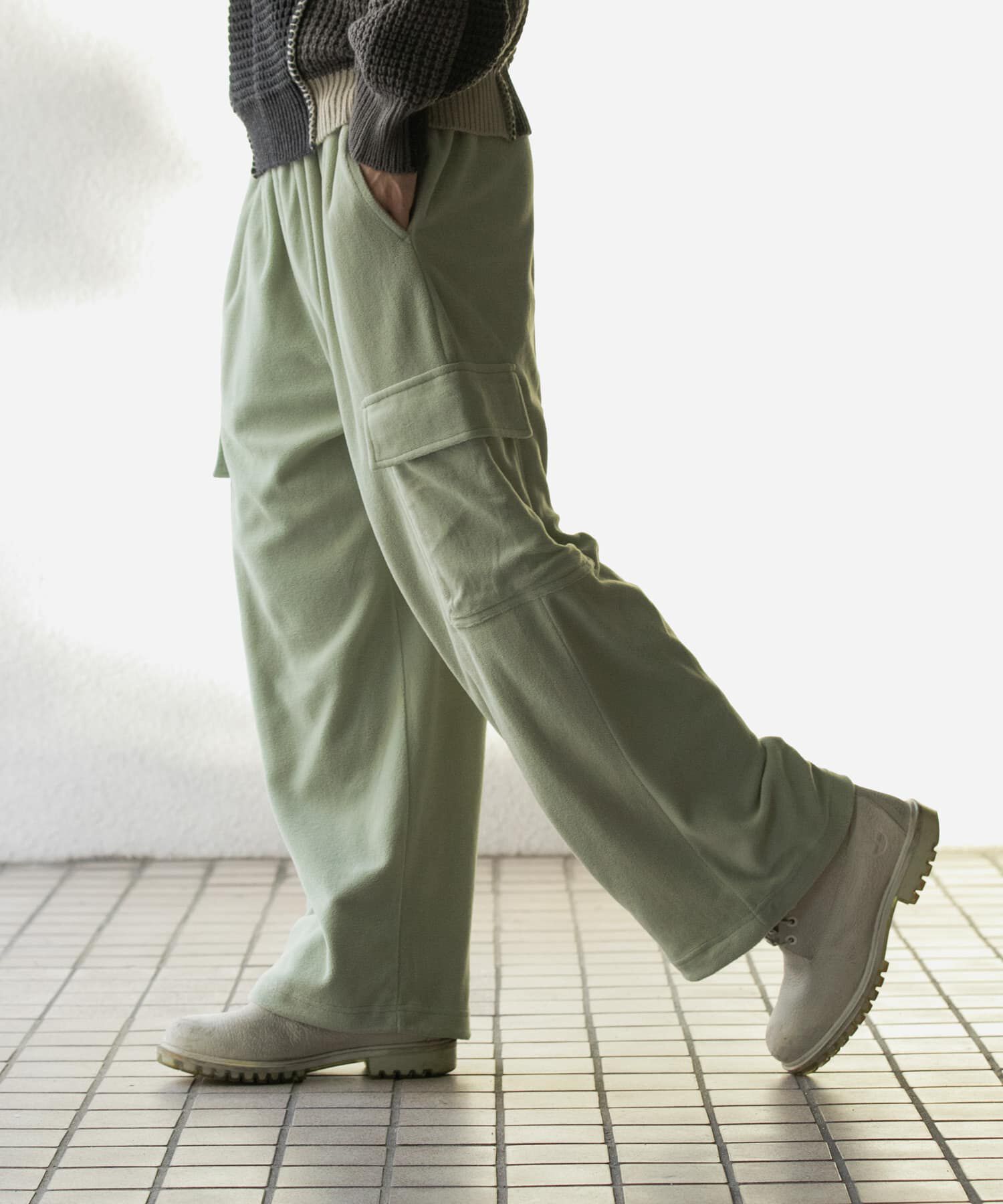 SENSE OF PLACE by URBAN RESEARCH「フリースカーゴパンツ」|その他|