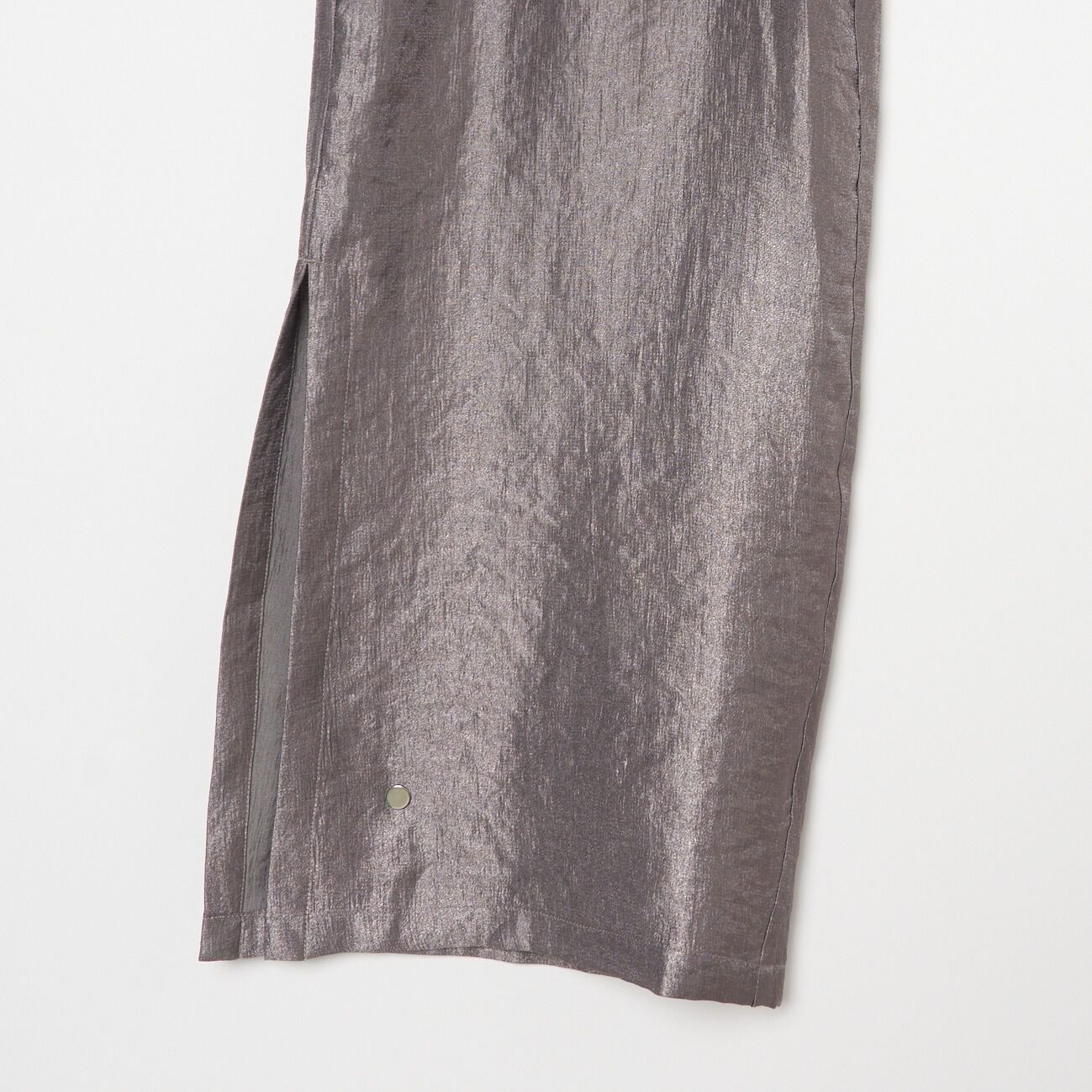 HELIOPOLE「HELIOPOLE SATIN SLIT EASY PANTS」|チノ|