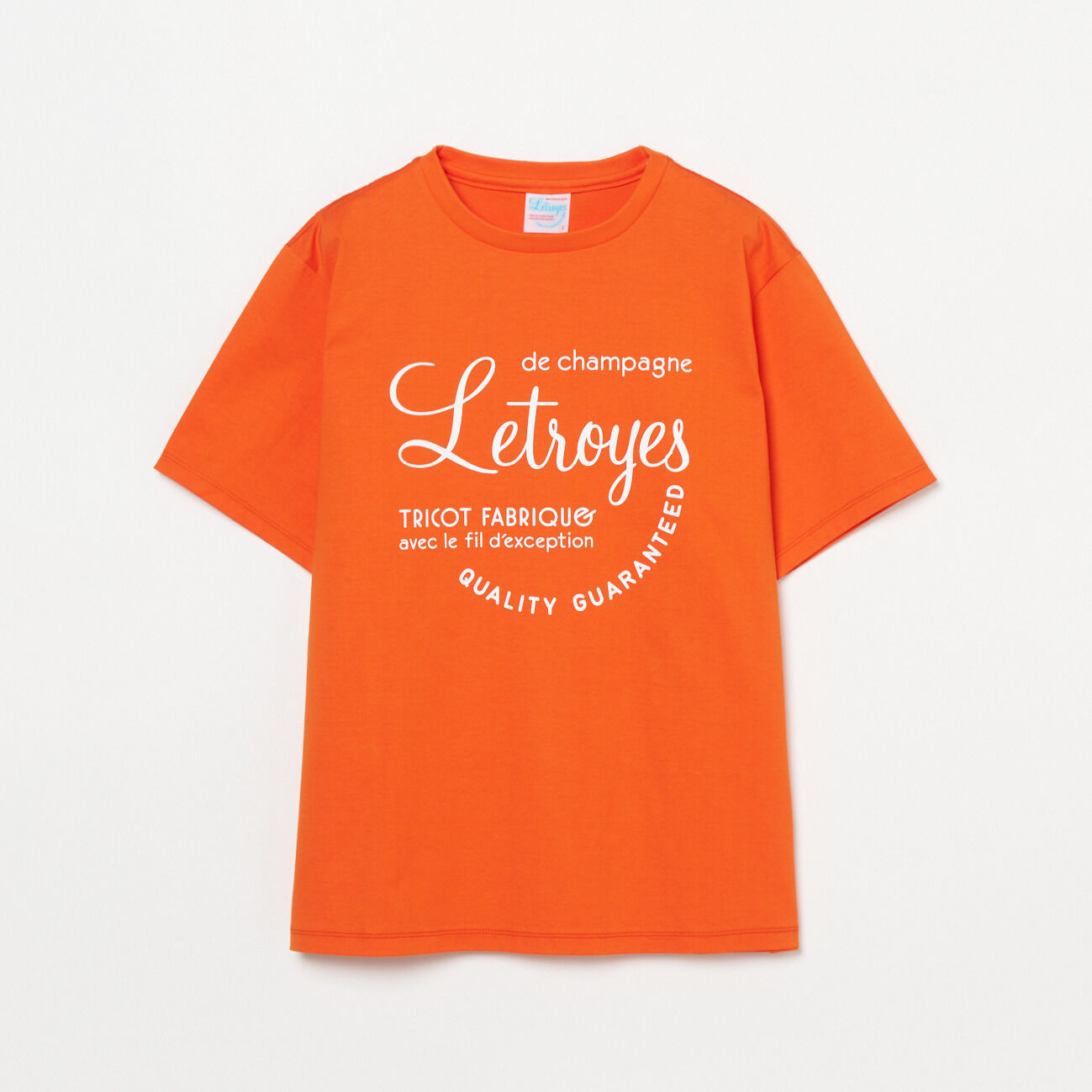  「Letroyes LOGO TEE」|Tシャツ・カットソー|オレンジ