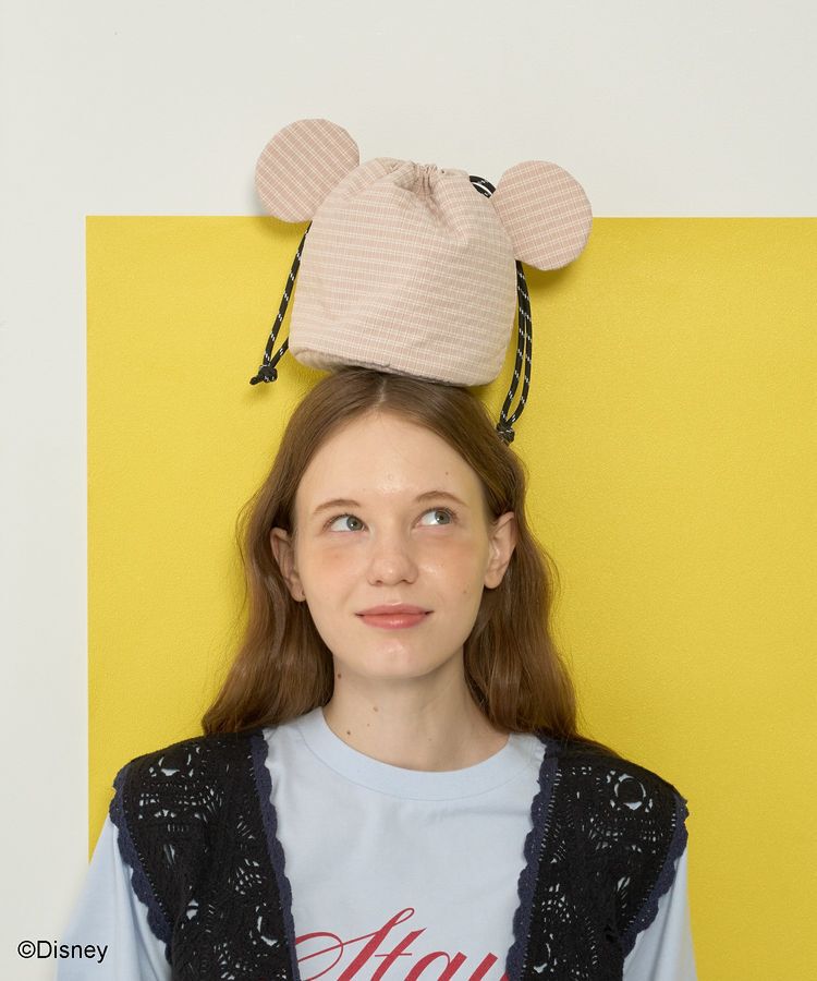 AMERICAN HOLIC「【Mickey&Friends】巾着バッグ」|ポーチ|