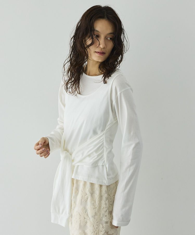 GARAGE OF GOOD CLOTHING「【日本製】レイヤードロングTシャツ」|Tシャツ・カットソー|
