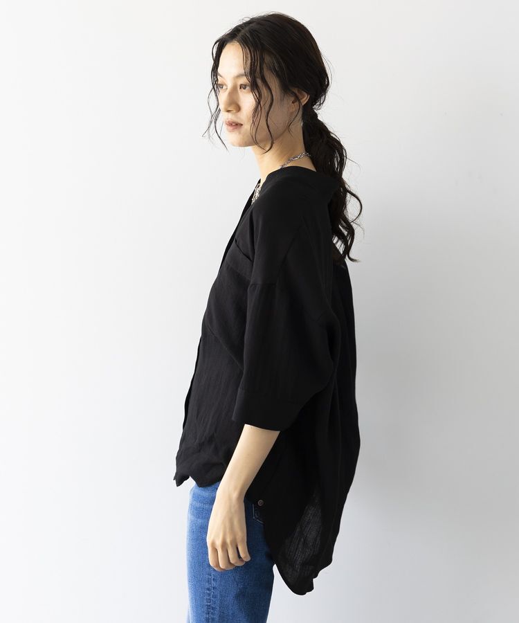 GARAGE OF GOOD CLOTHING「リネンライクレーヨンスキッパーシャツ」|シャツ・ブラウス|