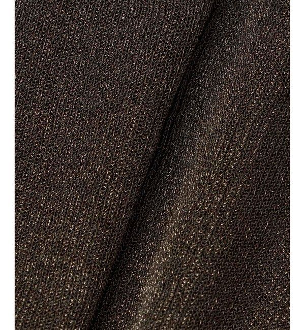 allureville「メタリックヤーンカーディガン」|カーディガン|