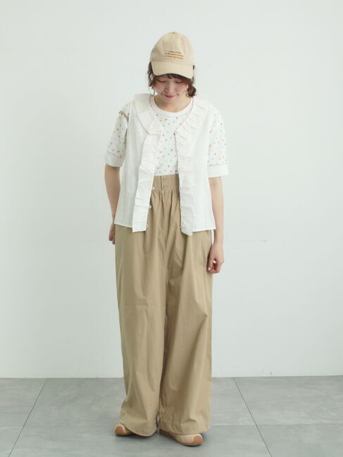 Samansa Mos2「【メルヘン&times;Samansa Mos2】総刺繍ベスト」|ダウンベスト・ベスト|