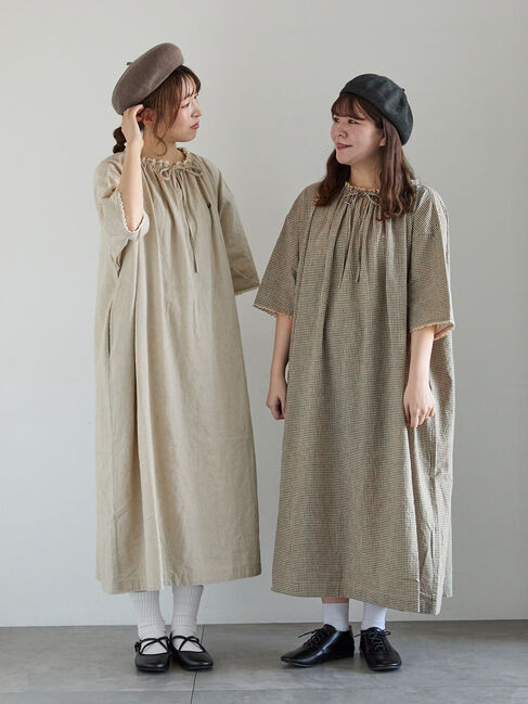 Samansa Mos2「【SA刺繍】スモックワンピース」|ワンピース|