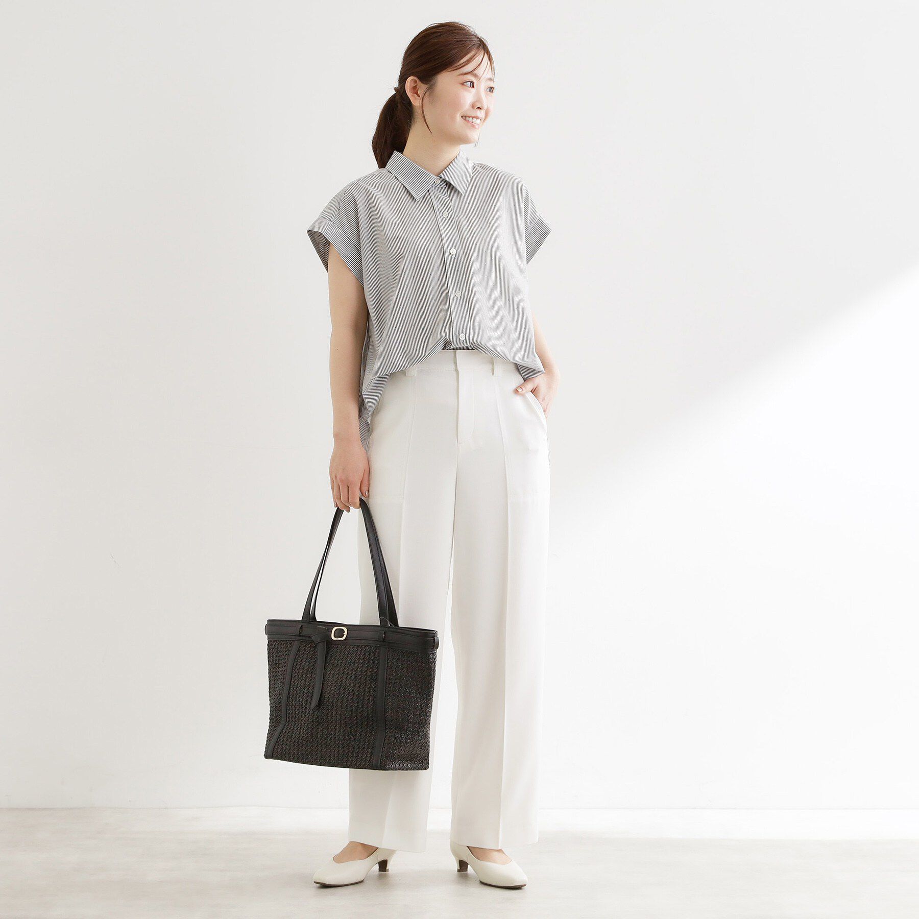 Reflect「ステッチワークストレートワイドパンツ」|その他|