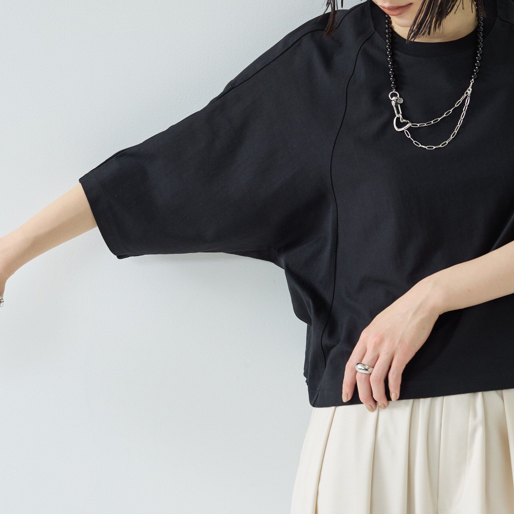 GALLEST「【UVカット】オーバーサイズラグランカットソー」|Tシャツ・カットソー|