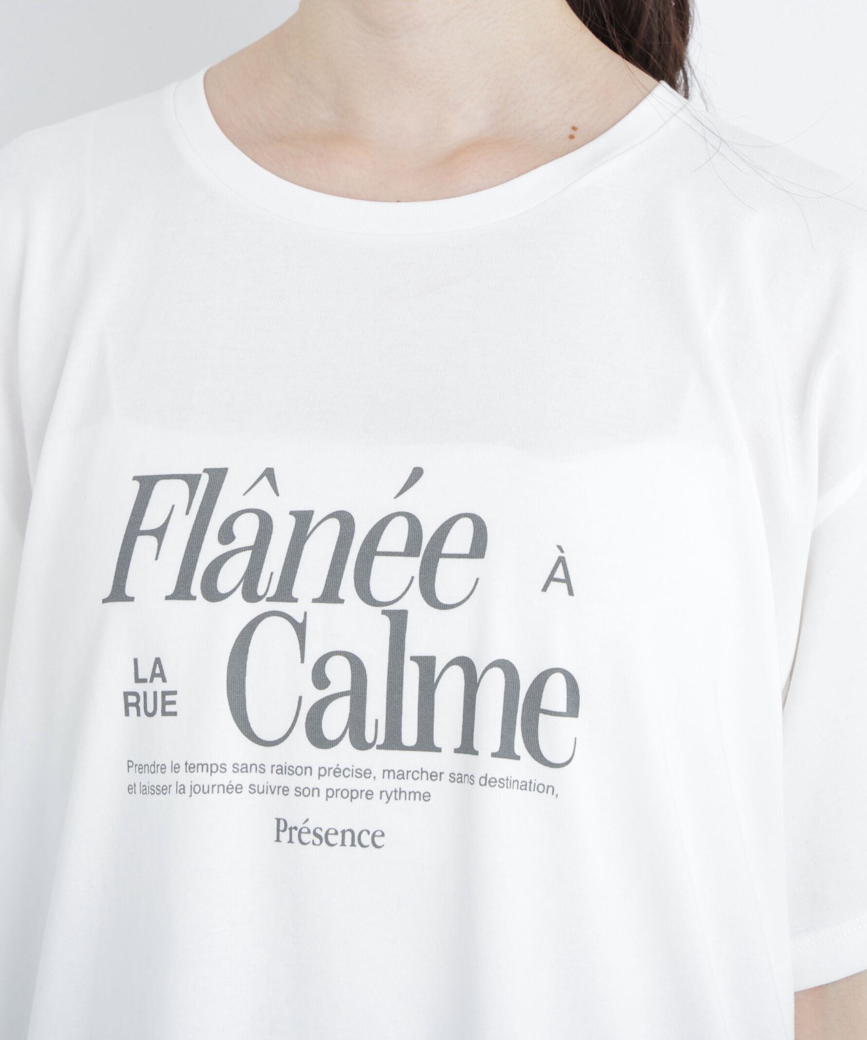  「〈N.〉スカーフ付ビッグTシャツ」|Tシャツ・カットソー|