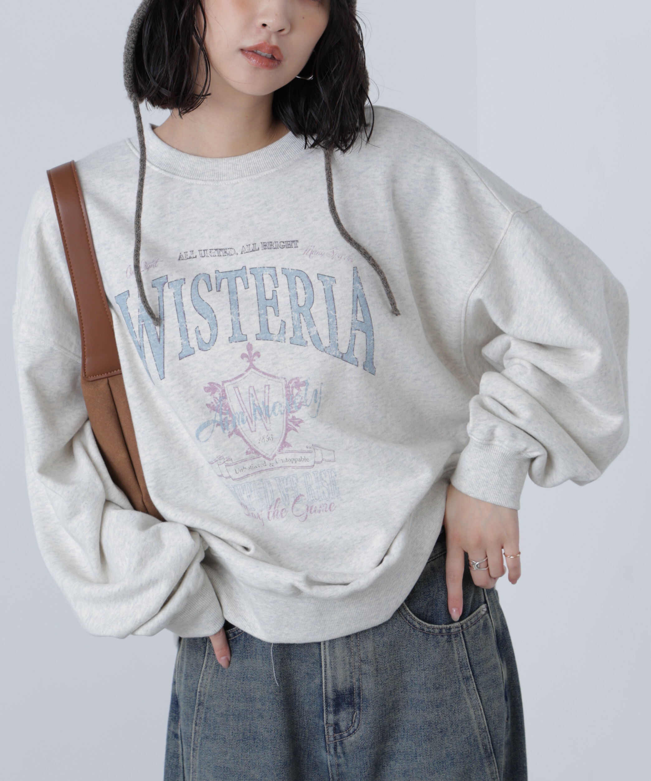  「アソートカレッジロゴビッグスウェット」|Tシャツ・カットソー|
