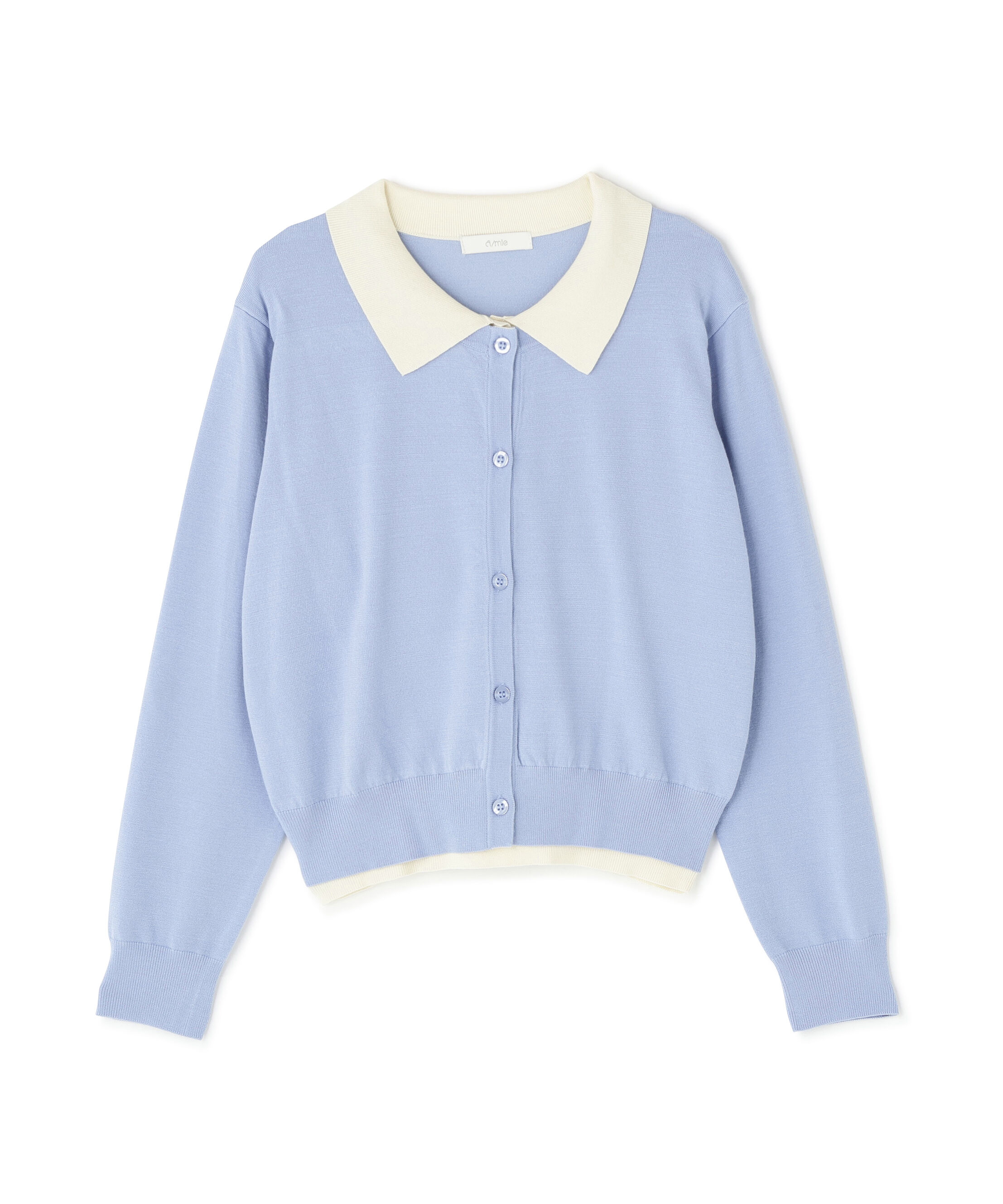 PROPORTION BODY DRESSING「〈a/mie〉レイヤード風カーディガン　26SS」|ニット・セーター|