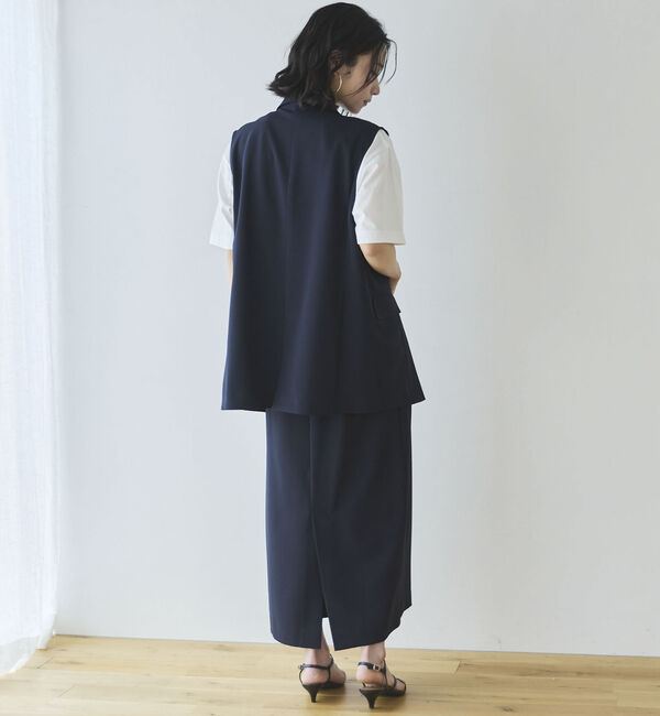 Doux archives「【多機能麻調合繊】テーラードジレ」|その他|