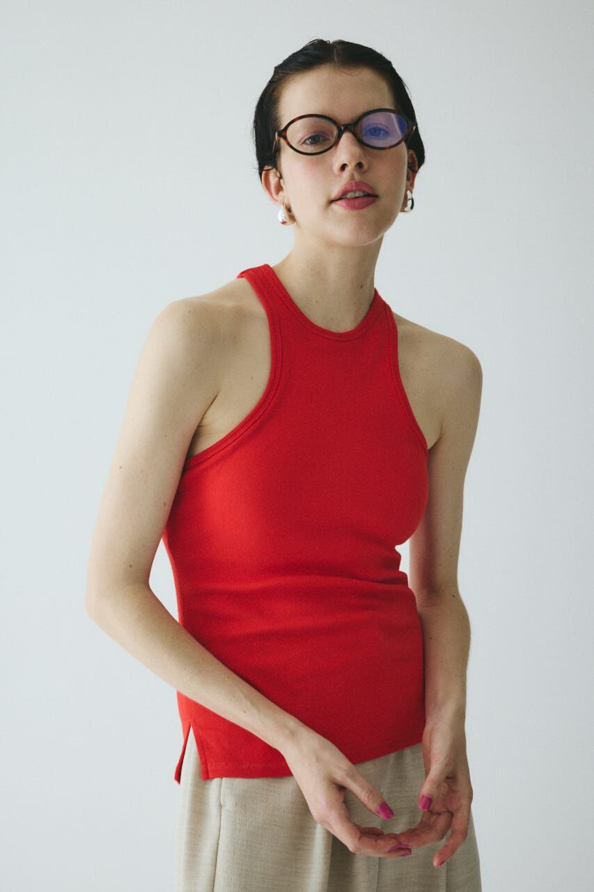 HeRIN.CYE「American sleeve tank top」|タンクトップ|RED