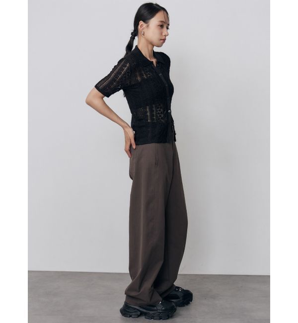 MURUA「ベーシックバレルレッグパンツ」|その他|