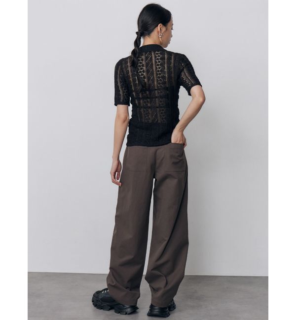 MURUA「ベーシックバレルレッグパンツ」|その他|